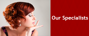 Woman with Short Hair - Hair Salon